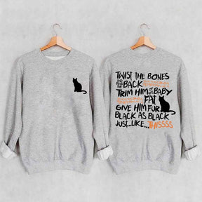 Funny Twist The Bones Cute Hocus Pocus Sweatshirt