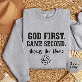 Mama Volleyball Faith Sweatshirt