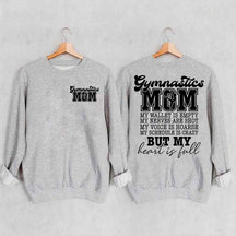 Gymnastics Mom My Wallet is Empty Sweatshirt