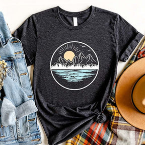 Mountain Lake Nature Lover T-Shirt