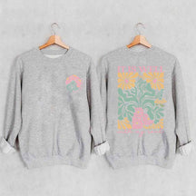 It is Well  Floral Boho Bible Verse Top Sweatshirt
