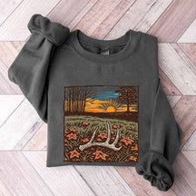Nature Scene Hunting Season Sweatshirt