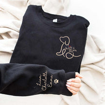 Personalized Pet Name Dog Mom Sweatshirt