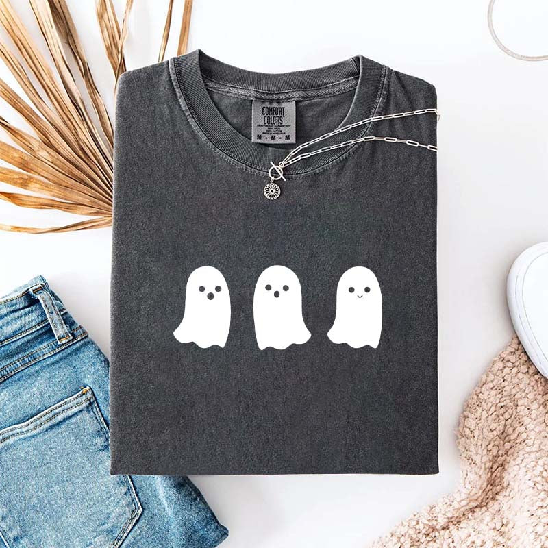 Cute Ghost Minimalist T-Shirt