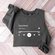 Custom Song Name Sweatshirt