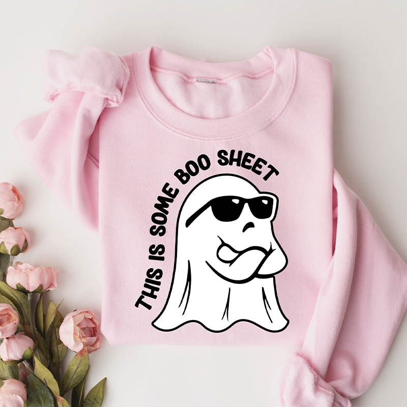 Cute Ghost Funny Spooky Sweatshirt