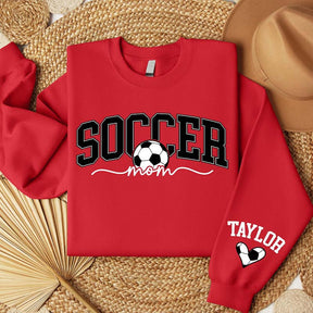 Personalize Soccer Mama Fall Sweatshirt