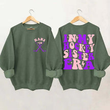 Custom In My Hockey Sister Era Sweatshirt