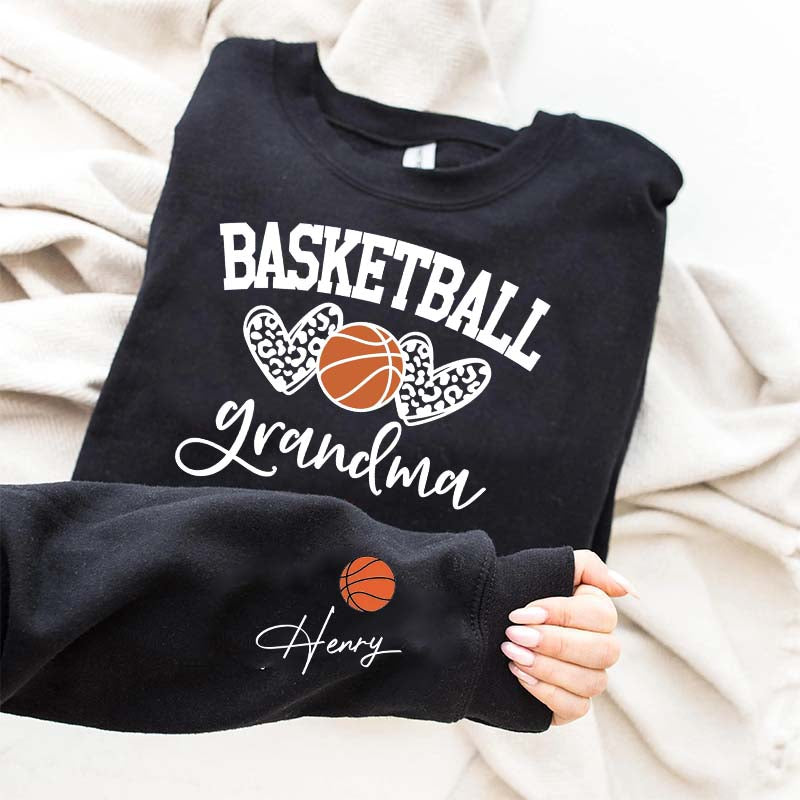 Customized Basketball Grandma Sweatshirt