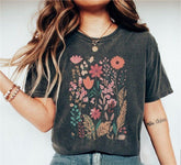 Aesthetic Wild Flower T-shirt