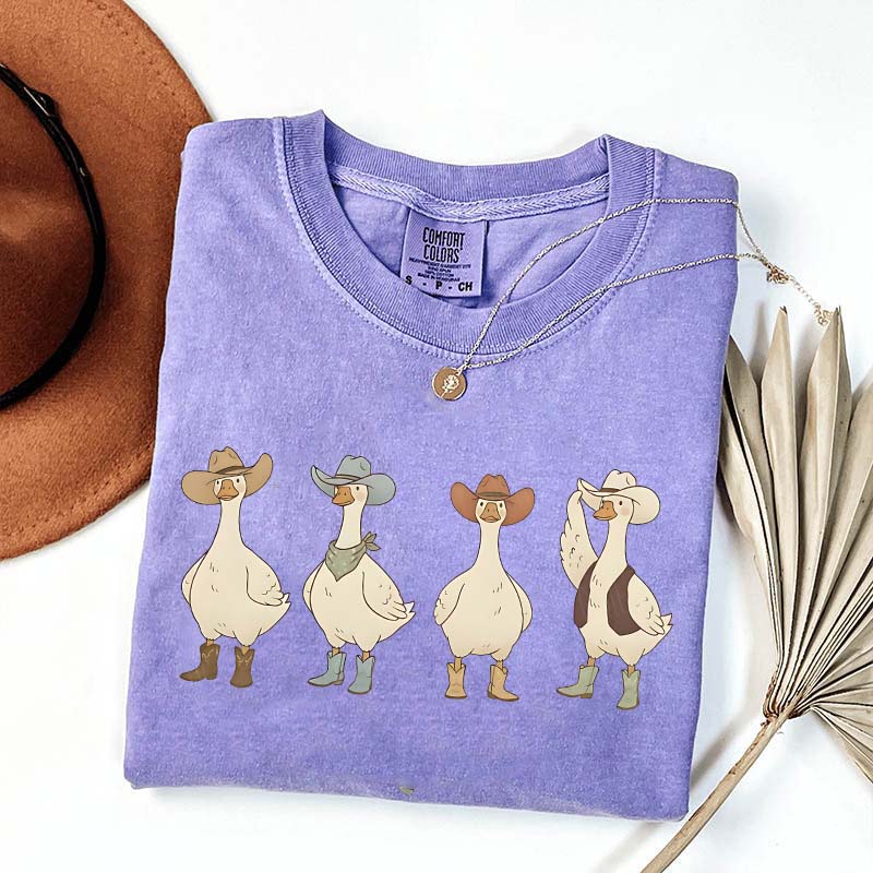 Western Goose Cowboy T-Shirt