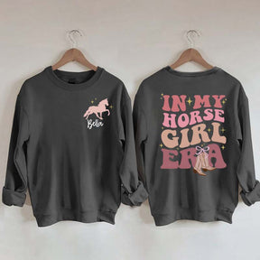 Custom In My Horse Girl Era Sweatshirt