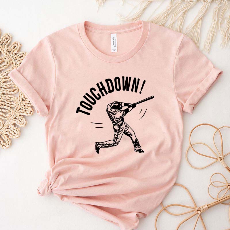 Touchdown Baseball T-Shirt