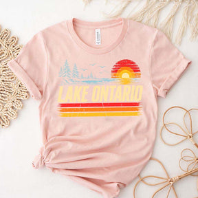 Great Lake Ontario Sunset Outdoor T-Shirt
