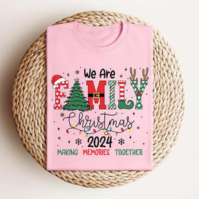 Christmas Crew We Are Family T-Shirt