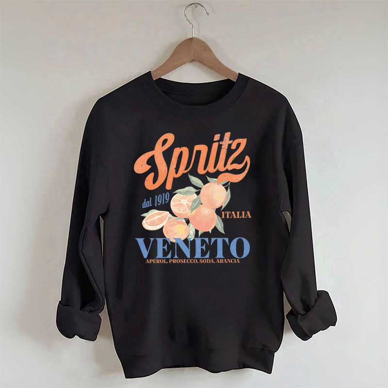 Spritz Italian Cocktail Aperitivo Sweatshirt