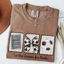 Comfort Colors Soccer Mom Coquette T-Shirt