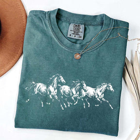 Wild Horses Running T-Shirt