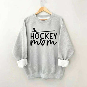 Ice Hockey Vibes Mom Sweatshirt