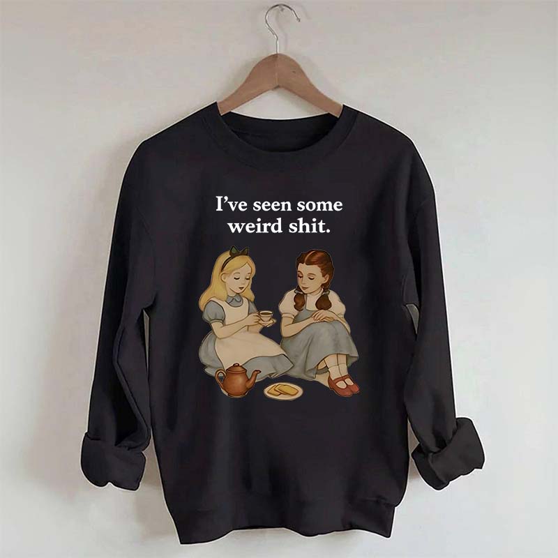 Vintage Girls Funny Sweatshirt