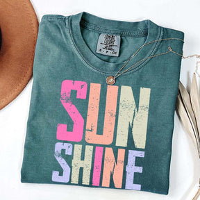 Distressed Beach Mom Sunshine T-Shirt