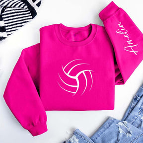 Personalized Volleyball Player Sweatshirt
