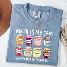 Math is My Jam Mathematician T-Shirt