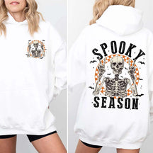 Spooky Season Skeleton Halloween Party Hoodie