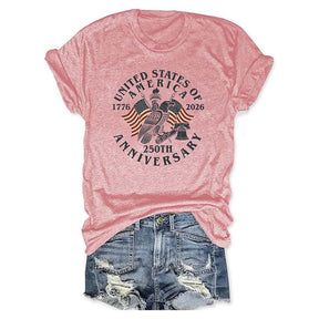 Usa 250th Anniversary Independence Day T-shirt