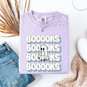 Comfort Color Bookish Summerween Spooky T-Shirt