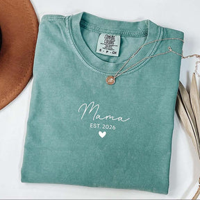 Personalized Mama Est T-Shirt