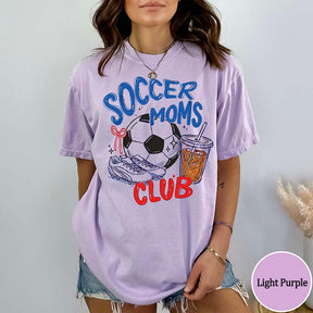 Soccer Moms Club Comfort Colors T-Shirt