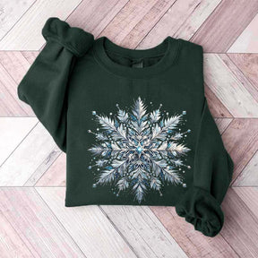 Snowflake Winter Christmas Sweatshirt