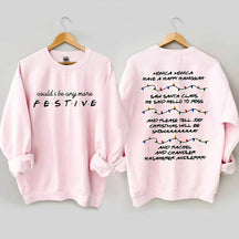 Friends Inspired Holiday Christmas Sweatshirt