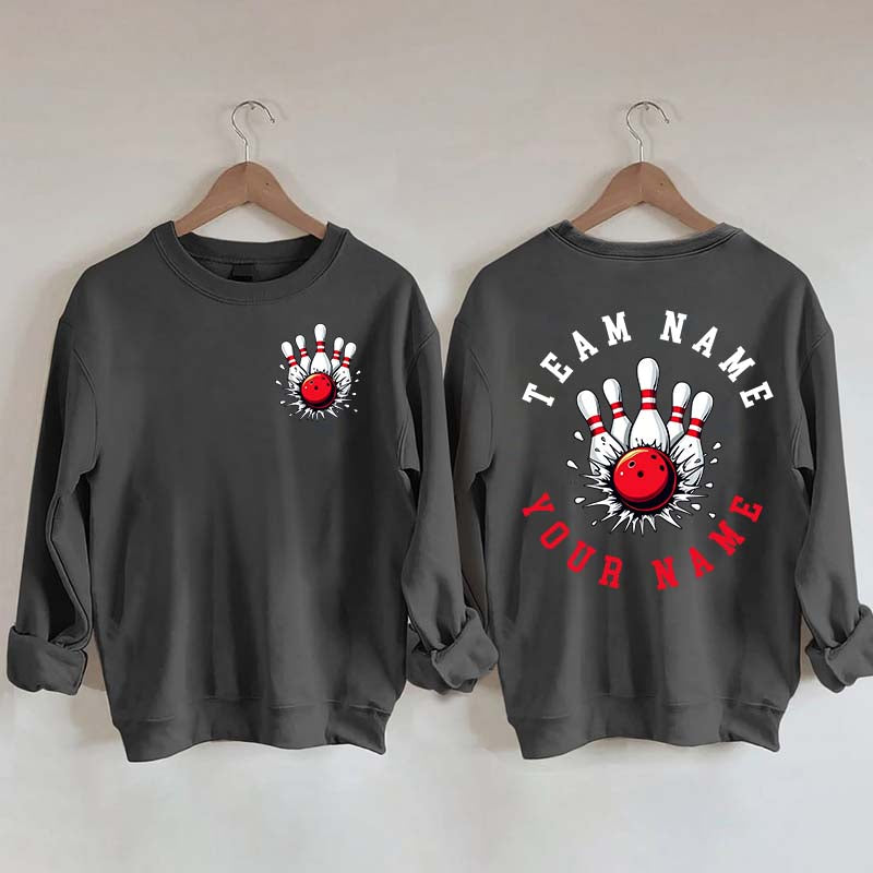 Custom Bowling Sweatshirt