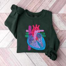 Heart Anatomy Sweatshirt