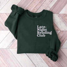 Late Night Reading Club Sweatshirt