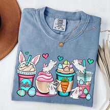Easter Coffee Cups Some Bunny Needs T-Shirt