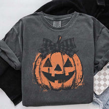 Comfort Colors Preppy Jack o Lantern T-Shirt