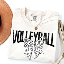 Retro Volleyball Bow T-Shirt