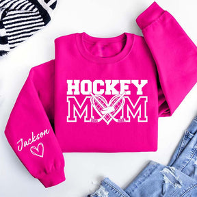 Personalized Hockey Mom Sweatshirt