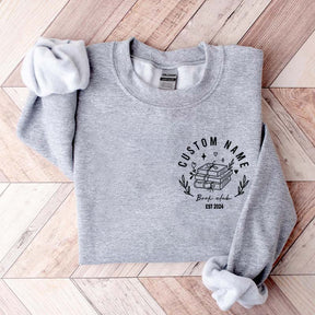 Custom Book Name Sweatshirt