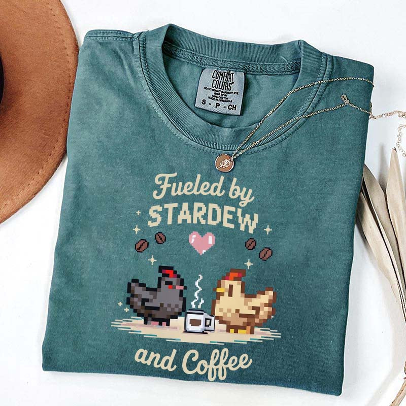 Fueled by Stardew Coffee T-Shirt