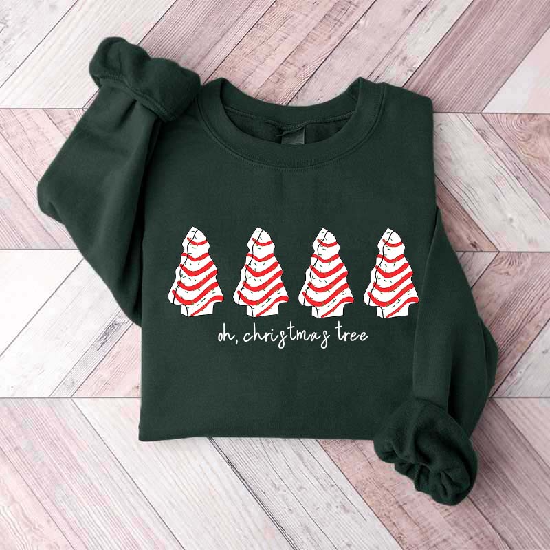 Retro Oh Christmas Tree Sweatshirt