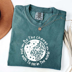 Be the Change You Wish To See Plant T-Shirt