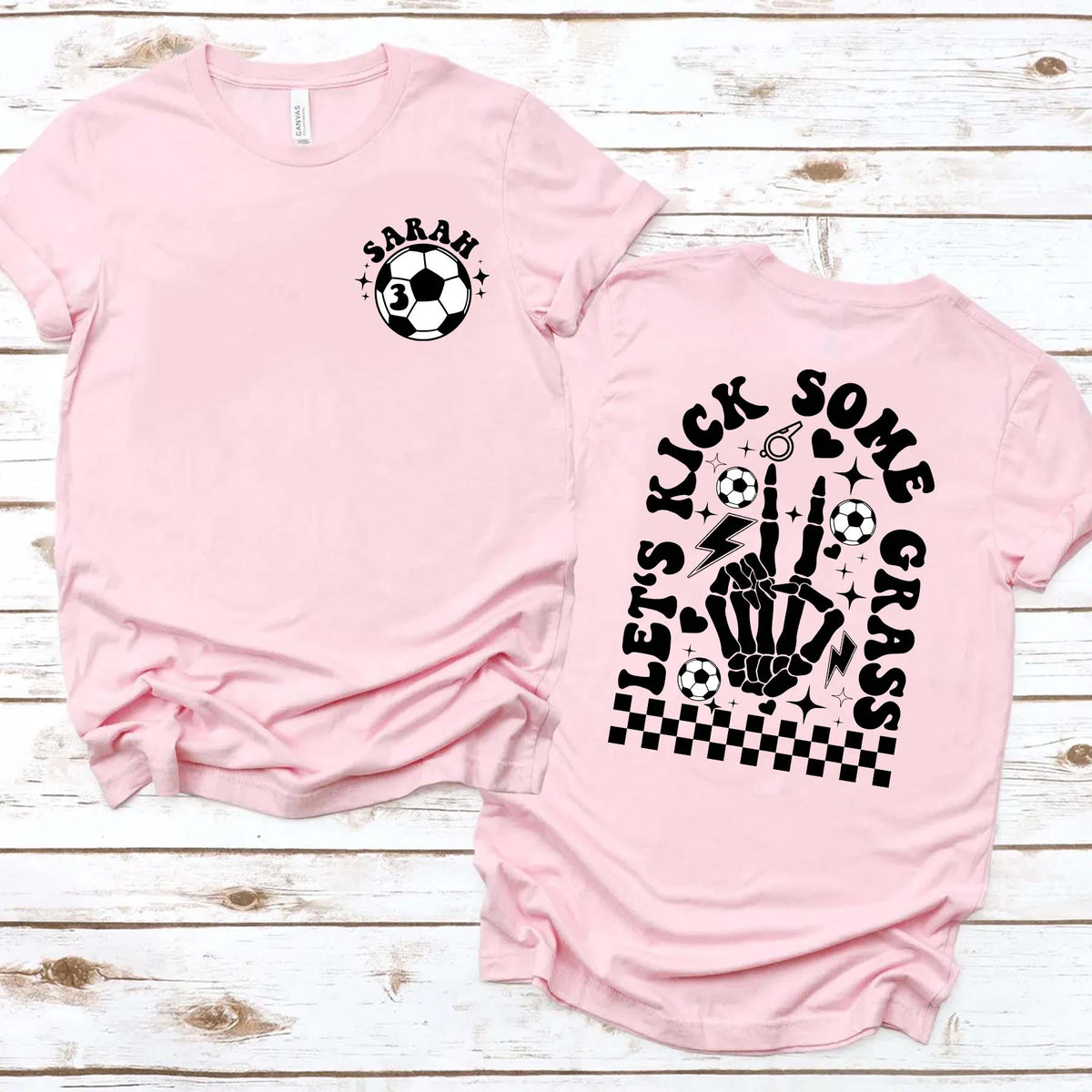 Custom Soccer Mom Skull Shirt