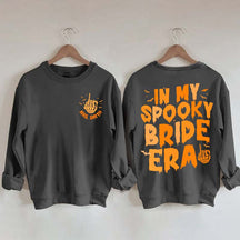 In My Spooky Bride Era Halloween Sweatshirt