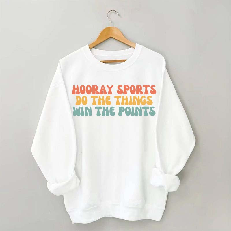 Hooray Sports Win the Points Sweatshirt