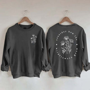 Wildflower Christian Sweatshirt | Lightweight Sweatshirt