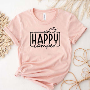 Happy Camper Marshmallow T-Shirt